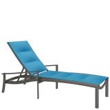 padded sling outdoor chaise lounge