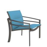 padded sling patio lounge chair