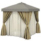 contemporary patio cabana