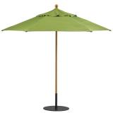 patio hexagon manual lift umbrella